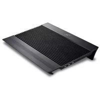 Подставка для ноутбука Deepcool N8 Black 380x278x55мм 3xUSB 2x 140ммFAN 1244г алюминий черный N8 BLACK