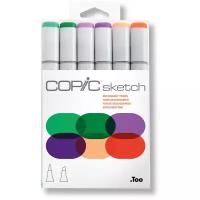 COPIC набор маркеров Sketch Secondary Tones (H21075-663), 6 шт