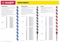 Сверло винтовое, по дереву, по бетону ЗУБР Мастер 2947-450-25