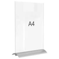 Подставка Attache для рекламных материалов A4 двусторонняя пружинный механизм 1277773