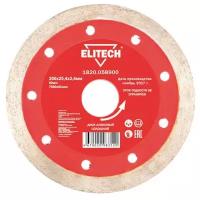 Elitech Диск алмазный 200x2.4x25,4 мм Elitech 1820.058900, для плиткореза