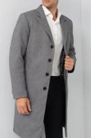 Пальто MISTEKS design, размер 50-182, серый