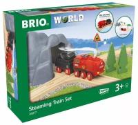 BRIO 36017 Игровой набор Железная дорога с паровозом