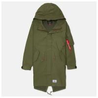 Мужская куртка парка Alpha Industries Fishtail Gen II оливковый, Размер XXL