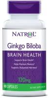 БАД Natrol Ginkgo Biloba 120mg 60 caps