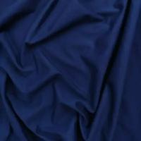 Ткань трикотаж кулирка (темно-синий) 100 вискоза италия 50 cm*145 cm