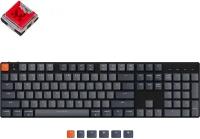 Беспроводная механическая ультратонкая клавиатура Keychron K5SE, Full Size, RGB подсветка, Red Switch