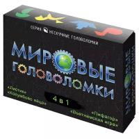 Набор головоломок Нескучные игры Мировые головоломки 4 в 1 (8078) 4 шт