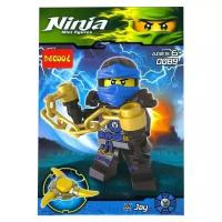 Конструктор Jisi bricks (Decool) Ninja 0089 Jay