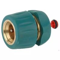 RACO ″PROFI-PLUS″ 3/4″, с автостопом, cоединитель быстросъемный для шланга, из латуни с TPR