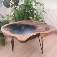 Журнальный стол из натурального массива дерева Vamstol 59-87