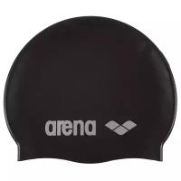 Шапочка для плавания ARENA Classic Silicone (черный (91662/55))