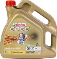 Моторное масло Castrol EDGE 0W-20 С5 4 л (15E65B) Германия