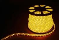 Дюралайт светодиодный LED-F3W 3-х жильный, желтый, 2,88Вт/м 72LED/м 50м 220V, FERON 26068 (50 м.)