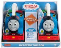 Интерактивная развивающая игрушка Thomas and Friends Паровозик Томас и его друзья Истории Томаса GXR02, голубой