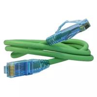 Патч-корд Hyperline PC-LPM-UTP-RJ45-RJ45-C6-0.5M-LSZH 0.5 м, зеленый