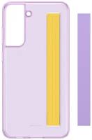 Чехол на Samsung S21 FE/ чехол Slim Strap Cover/ чехол для Samsung S21 FE с держателем