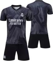 Форма футбольная, шорты и футболка, размер XL, черный