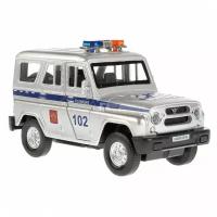 Машина Технопарк Uaz Hunter Полицейская инерционная 267169