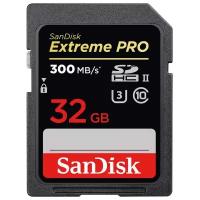 SanDisk Extreme PRO SDHC UHS-II 300MB/s 32GB