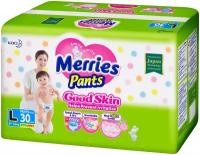 Merries Трусики-подгузники Good Skin 9-14 кг (L), 30 шт