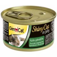 GimCat ShinyCat (Джимпе) консервы для кошек из цыпленка с ягненком 70 г