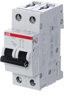 Автоматический выключатель ABB S200, 2 полюса, 32A, тип C, 6kA