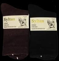Женские носки Syltan, размер 37-41, фиолетовый, черный