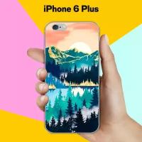 Силиконовый чехол на Apple iPhone 6 Plus Пейзаж 11 / для Эпл Айфон 6 Плюс