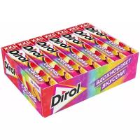 DIROL COLORS XXL Жевательная резинка, Ассорти фруктовое, Шоубокс, 19г*18 шт