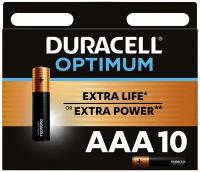 Батарейки Duracell OPTI, AAA, 10 шт