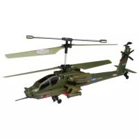 Вертолет Syma Apache AH-64 S109G, 20 см, зеленый