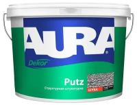 Декоративное покрытие AURA Decor Putz Эффект шубы 2,5 мм 8 кг