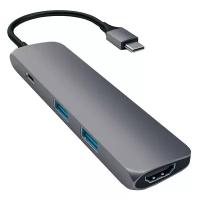 Концентратор Satechi Slim Aluminum Type-C Multi-Port Adapter 4K Space Gray