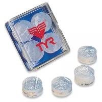 Беруши для плавания Tyr Soft Silicone Ear Plugs, бесцветный