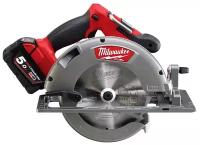 Аккумуляторная циркулярная пила Milwaukee M18 BLCS66-502X