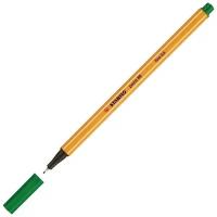 STABILO Ручка капиллярная Stabilo Point 88, 0.4 мм, 88/36, зеленый 36 цвет чернил, 1 шт