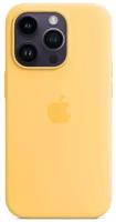 Чехол Apple iPhone 14 Pro Silicone Case with MagSafe Sunglow MPTM3