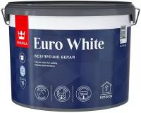 Tikkurila Euro White / Тиккурила евро вайт краска для потолков 9л