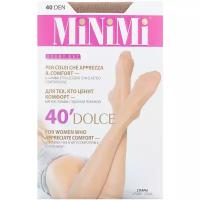 Гольфы MiNiMi, 40 den, 2 пары, размер 0 (one size), коричневый