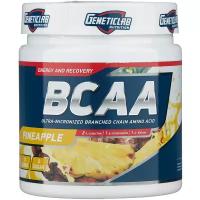 Аминокислоты BCAA (БЦАА), Geneticlab Nutrition, BCAA 2:1:1, 250 г, Ананас