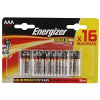 Батарейка Energizer Max AAA/LR03, 16 шт