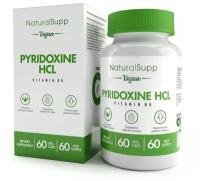 NATURALSUPP Vegan Pyridoxine B6 6мг (60 капсул)