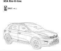 Фаркоп на Kia Rio X-Line 6760-A