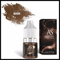 AS Company Пигмент для татуажа бровей Base (Базовый), 6 мл (AS Pigments, Алина Шахова, Пигменты Шаховой)