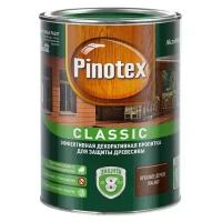 Водозащитная пропитка Pinotex Classic, 1 л, ореховое дерево