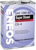 Масло моторное ENEOS CG-4 10W40 Diesel, п/синтетика, 4 литр oil1328