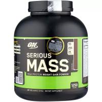 Гейнеры для спорсменов Optimum Nutrition Serious Mass 6 lb Chocolate