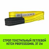 Строп HITCH PROFESSIONAL текстильный петлевой СТП 3т 2м SF7 90мм