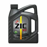 Масло моторное ZIC X7 Diesel 10w40 синтетическое, SL/CI-4, ACEA A3/B3/B4/E7, для дизельного двигателя, 4л, арт. 162607